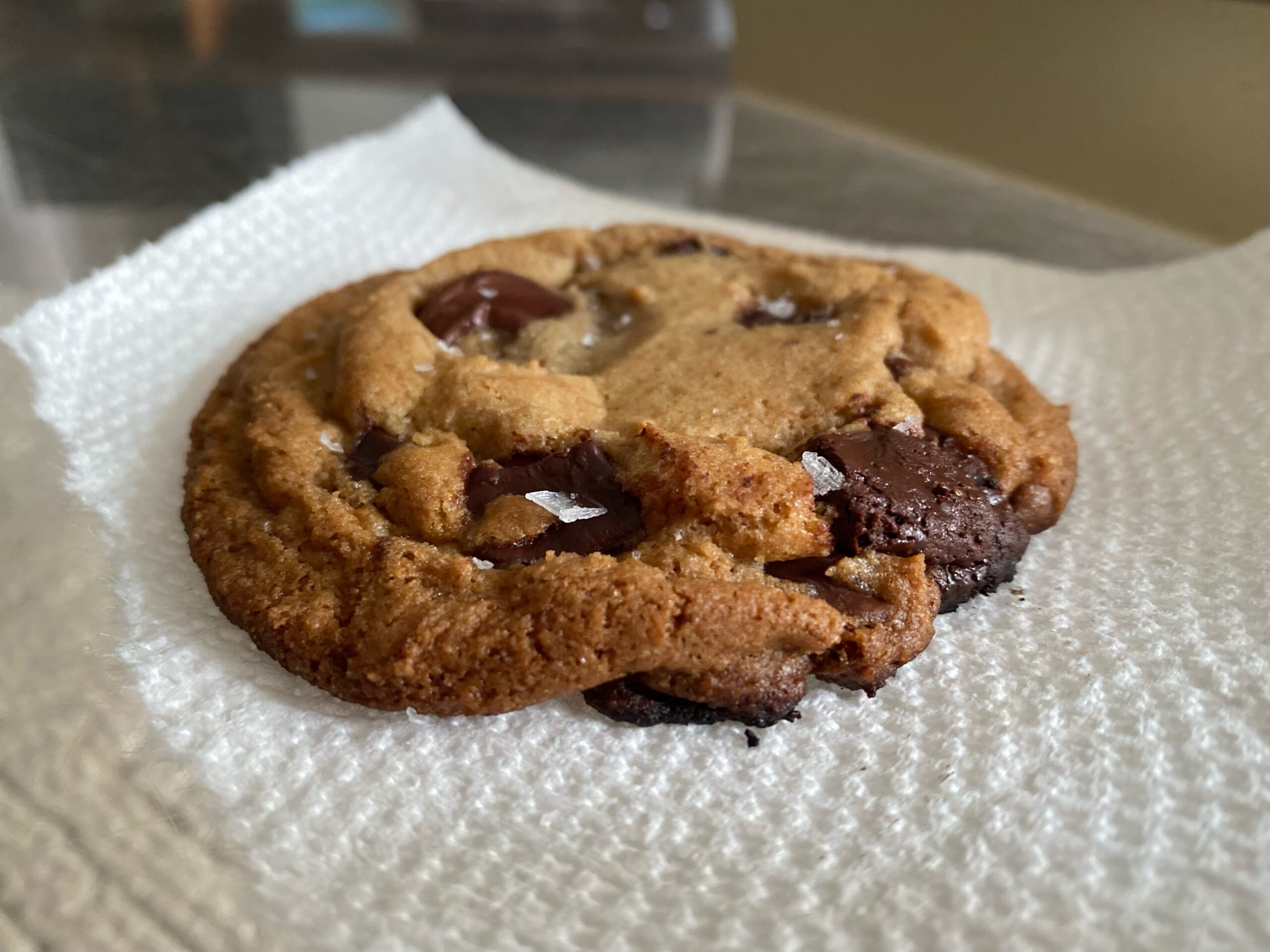Recording studio chocolate chip cookies